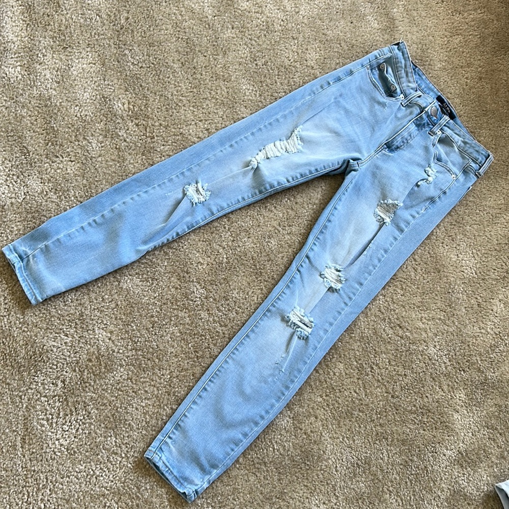 High rise jeggings